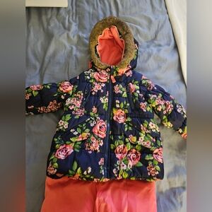 Carter's Girls Snowsuit 18mo